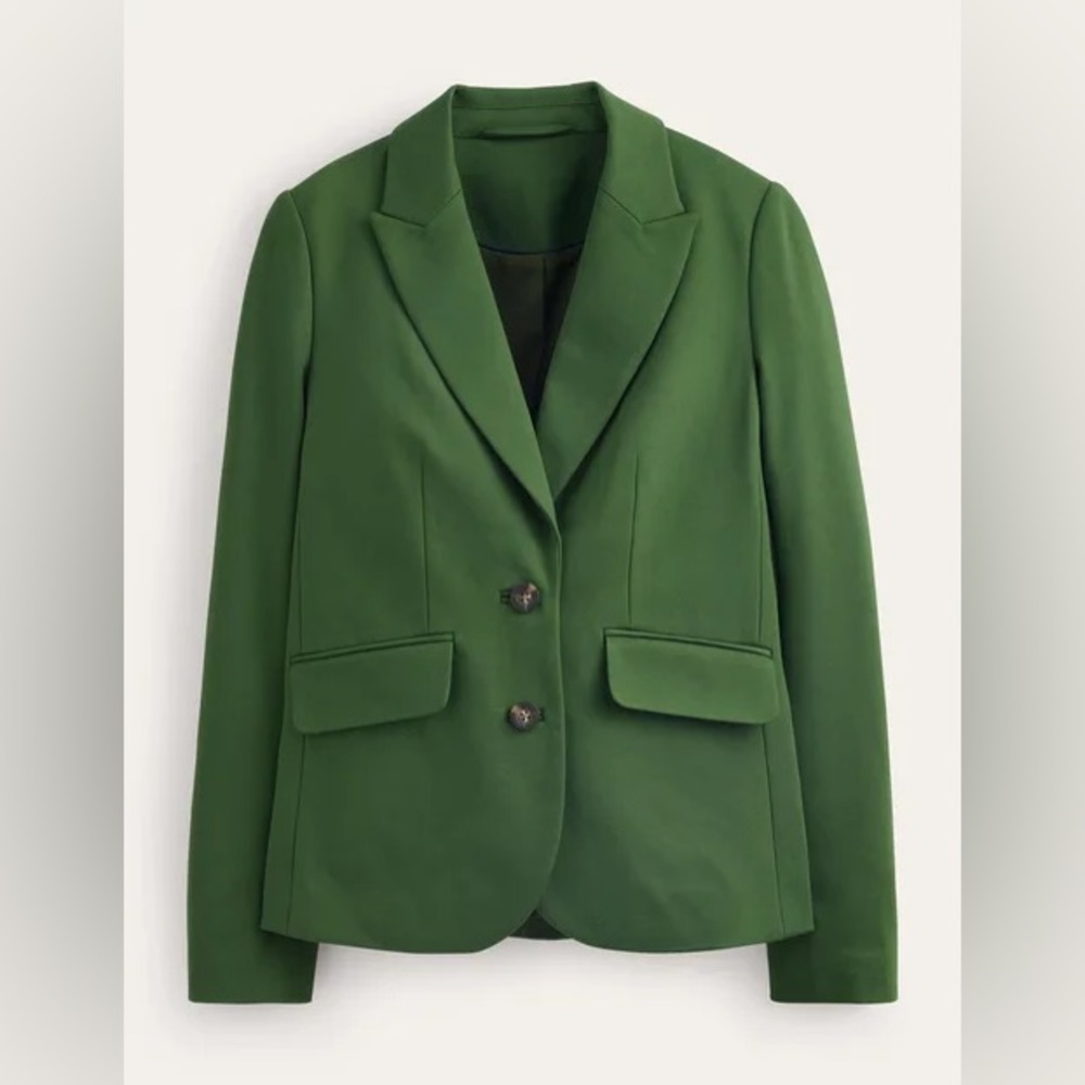 Boden Semi fitted jersey blazer